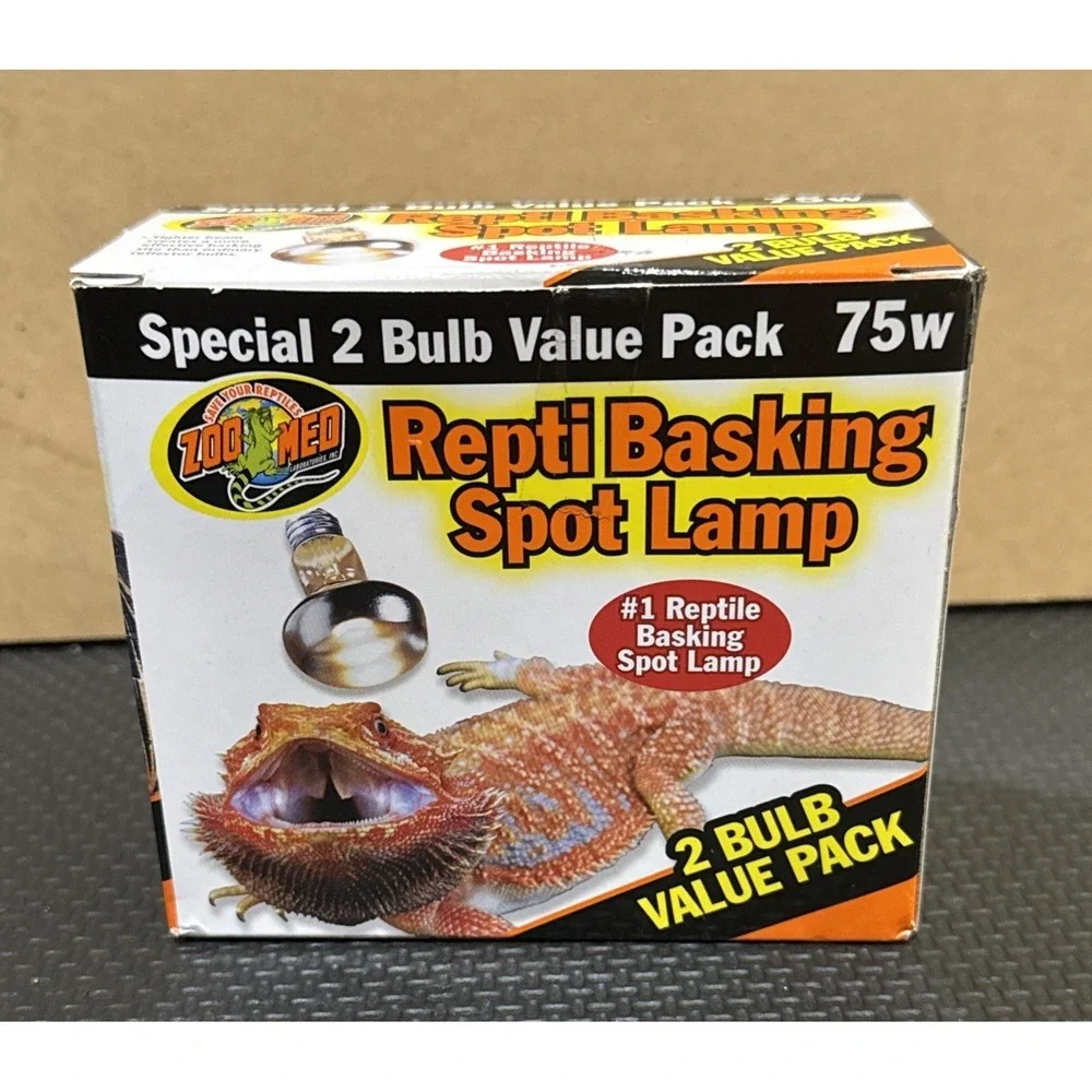 Repti Basking Spot Lamp | 2-Pack | NIB